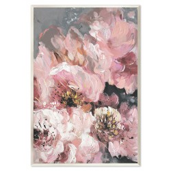  Obraz olejny ręcznie malowany 63x93cm Różowe róże