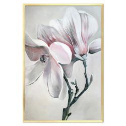  Obraz olejny ręcznie malowany Kwiaty 63x93cm