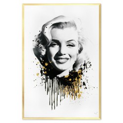  Obraz olejny ręcznie malowany Marilyn Monroe 63x93cm