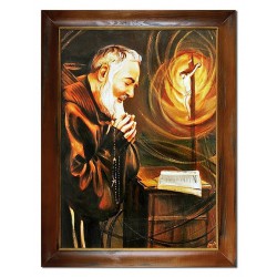  Obraz olejny ręcznie malowany religijny 63x84cm