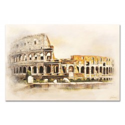  Obraz olejny ręcznie malowany na płótnie 60x90cm Koloseum