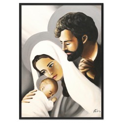  Obraz Świętej Rodziny na ślub 53x73 cm obraz ręcznie malowany na płótnie