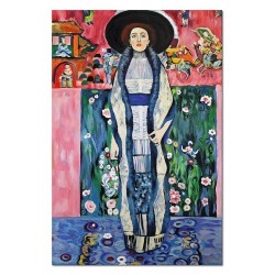 Obraz olejny ręcznie malowany Gustav Klimt Portret Adele Bloch Bauer II kopia 60x90cm