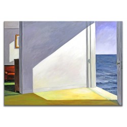  Obraz malowany Edward Hopper Pokój nad morzem 50x70cm