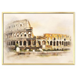  Obraz ręcznie malowany na płótnie 53x73cm Koloseum