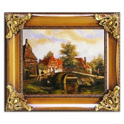  Obraz olejny ręcznie malowany Pejzaż 65x75cm