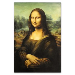  Obraz olejny ręcznie malowany 60x90 cm Leonardo da Vinci kopia