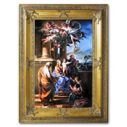  Obraz olejny ręcznie malowany religijny 90x120cm