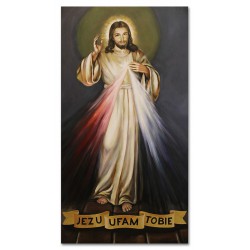 Obraz z Jezusem Chrystusem 80x150cm obraz ręcznie malowany na płótnie
