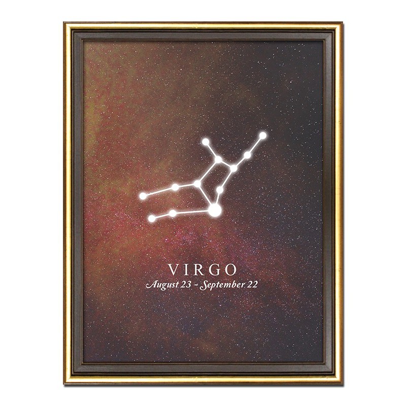  Obraz plakat na płótnie Astrologia 36x46cm
