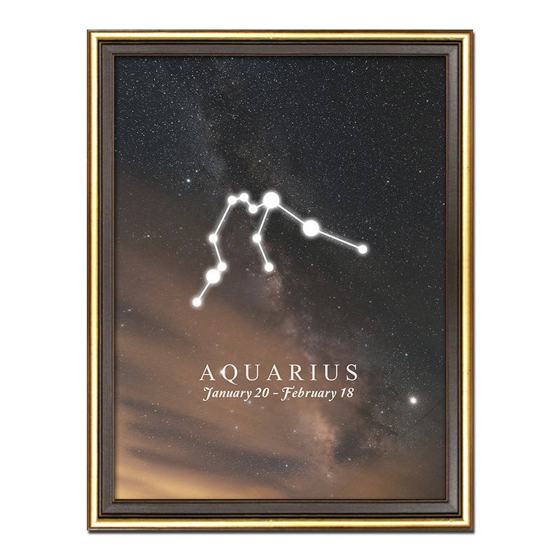  Obraz plakat na płótnie Astrologia 36x46cm