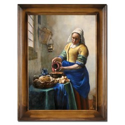  Obraz Jana Vermeera Mleczarka malowany 63x84cm