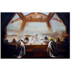  Obraz olejny ręcznie malowany Salvador Dali Ostatnia wieczerza kopia