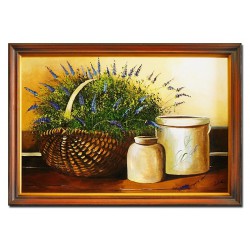  Obraz olejny ręcznie malowany Martwa Natura 75x105cm