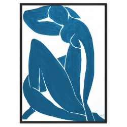  Obraz olejny ręcznie malowany Henri Matisse Niebieska Postać kopia