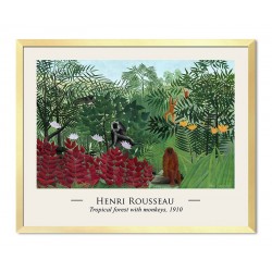  Obraz Henri Rousseau płótno reprodukcja 43x53cm