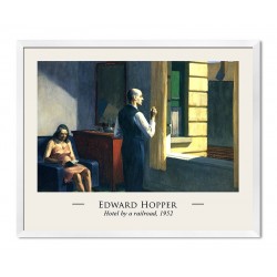  Obraz Edwarda Hoppera płótno reprodukcja 43x53cm