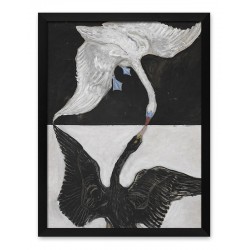  Obraz Mistrza Malarstwa Hilma af Klint The Swan, no.17 reprodukcja 33x43cm