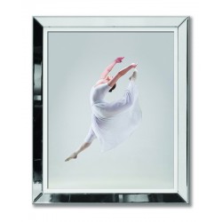  Obraz w lustrzanej ramie baletnica w tańcu 51x61cm
