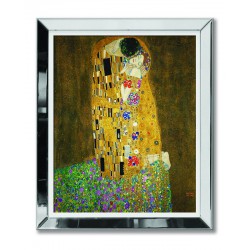  Obraz w lustrzanej ramie do salonu nowoczesny kopia Mistrza 51x61cm