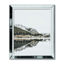  Obraz w lustrzanej ramie jezioro w górach 51x61cm