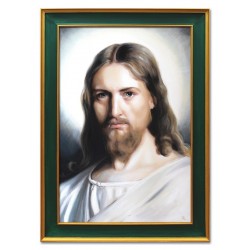  Obraz olejny ręcznie malowany 76x106 cm Jezus Chrystus
