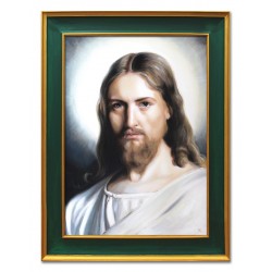  Obraz olejny ręcznie malowany 66x86 cm Jezus Chrystus