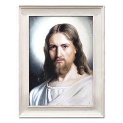  Obraz olejny ręcznie malowany 66x86 cm Jezus Chrystus