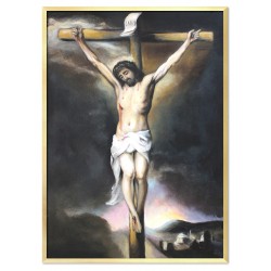  Obraz olejny ręcznie malowany 53x73cm Jezus Chrystus