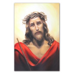  Obraz olejny ręcznie malowany 60x90cm Jezus Chrystus
