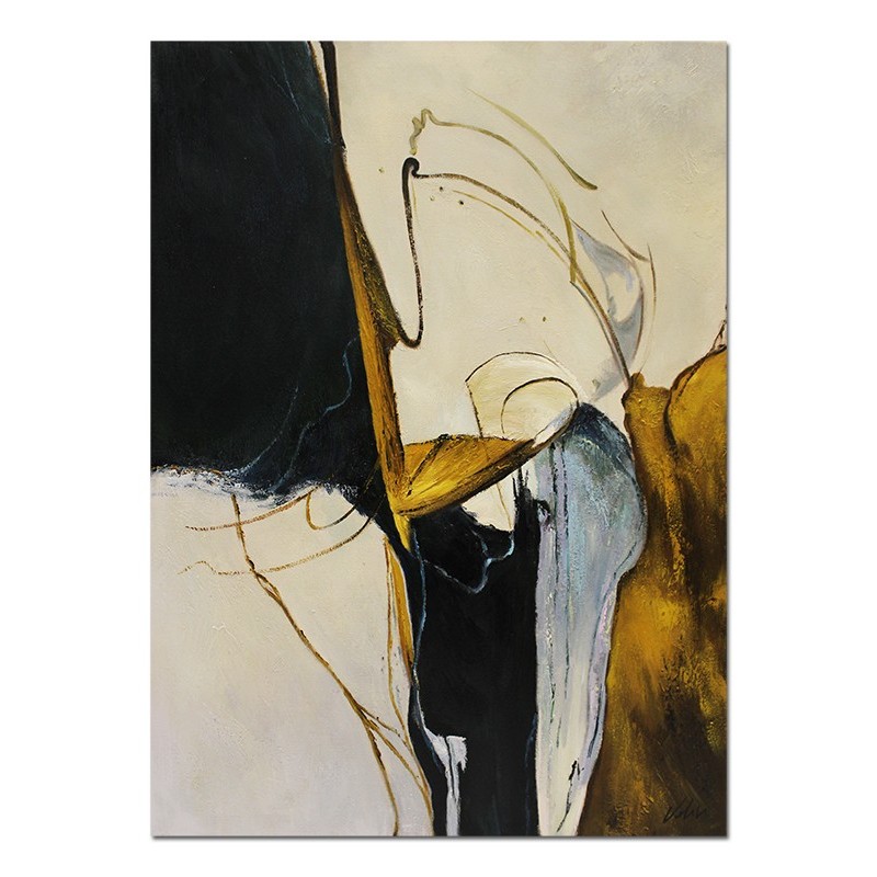  Obraz olejny ręcznie malowany 50x70cm Abstrakcja