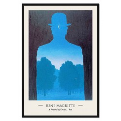  Obraz Rene Magritte A Friend of Order płótno reprodukcja 63x93cm