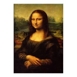  Obraz na płótnie Leonardo da Vinci Mona Lisa reprodukcja 50x70