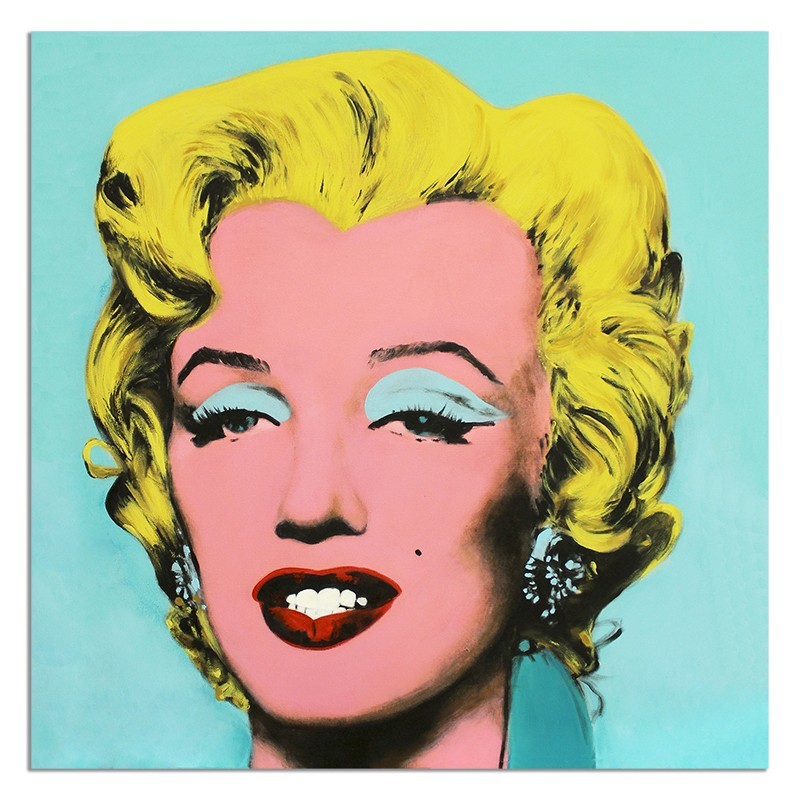  Obraz olejny ręcznie malowany Marilyn Monroe 60x60 cm