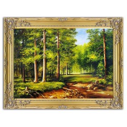  Obraz olejny ręcznie malowany Pejzaż 63x83cm