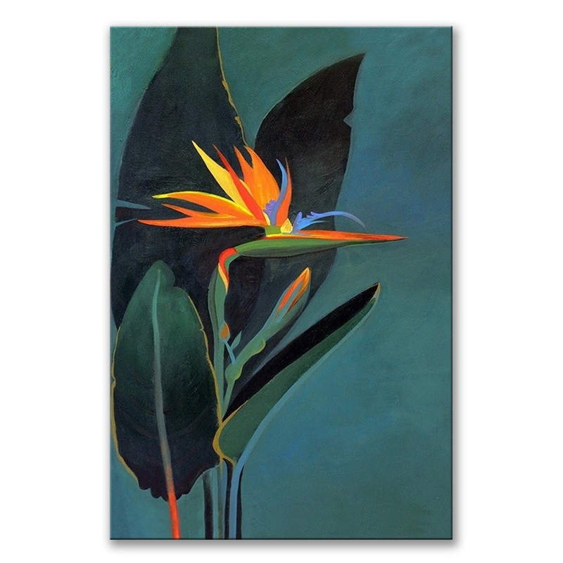  Obraz olejny ręcznie malowany Kwiat 80x120cm