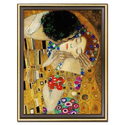  Obraz reprodukcja Gustava Klimta Pocałunek 27x32cm