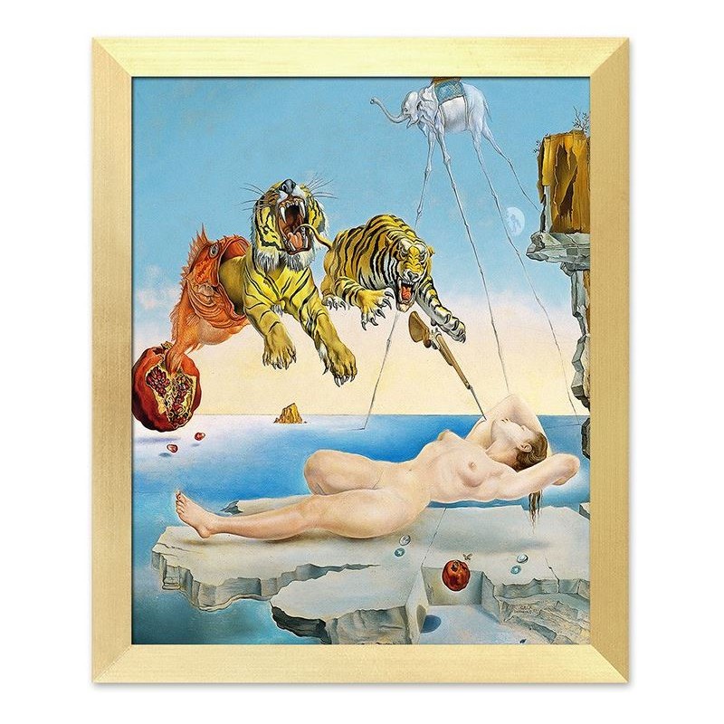  Obraz Salvadora Dali reprodukcja płótno w ramie 27x32cm