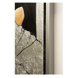 Obraz olejny ręcznie malowany z elementami płatków srebra Baletnica 65x95cm