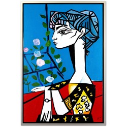  Obraz Pablo Picasso Jacqueline kopia 85x125cm olejny ręcznie malowany