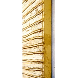  Obraz Z drobinkami złota LUX olejny ręcznie malowany 60x90cmx2 Słońce