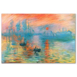  Obraz olejny ręcznie malowany Claude Monet Impresja 60x90cm