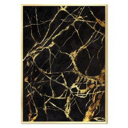  Obraz olejny ręcznie malowany 53x73cm Złota pajęczyna