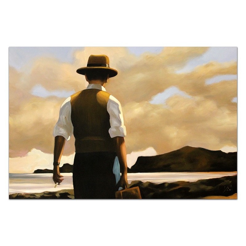  Obraz olejny ręcznie malowany Jack Vettriano 80x120 cm
