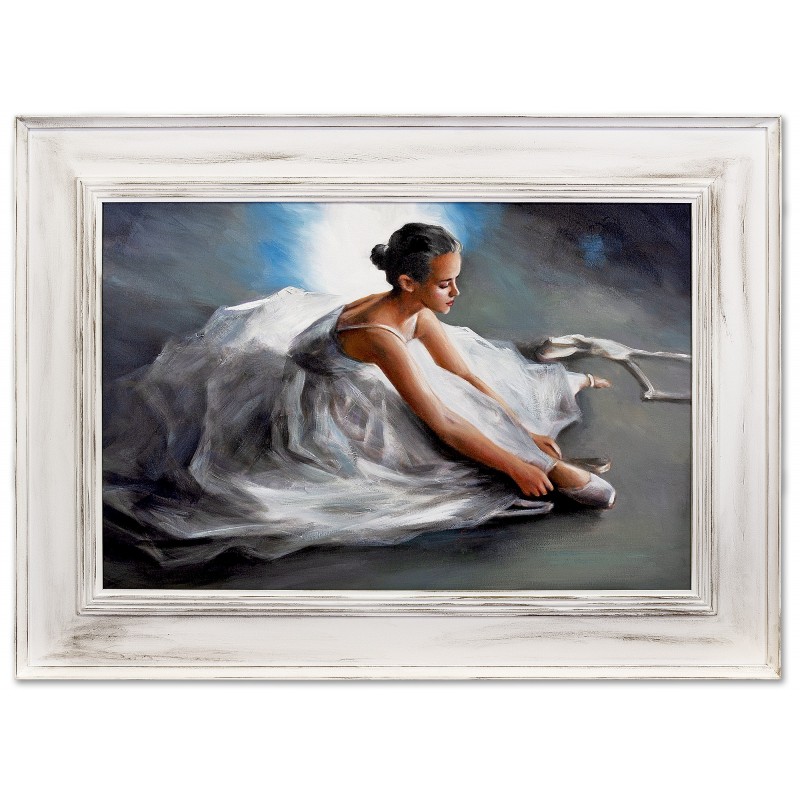  Obraz malowany Baletnica 85x115cm