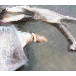  Obraz malowany Baletnica 85x115cm