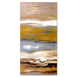  Obraz malowany Jesienna plaża 60x120 cm