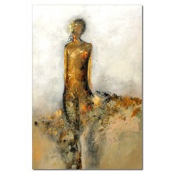  Obraz malowany Złota Dziewczyna 80x120cm