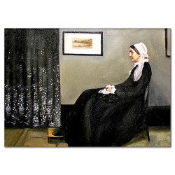  Obraz malowany James McNeill Whistler Matka Whistlera 50x70cm