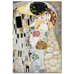  Obraz malowany Gustava Klimta Pocałunek 60x90cm